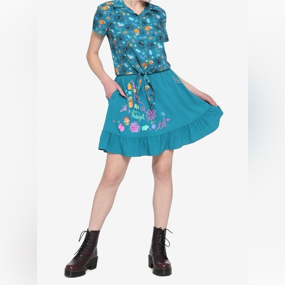 Hot Topic Disney Encanto Mirabel Skirt - New - Size 22/24 (3)